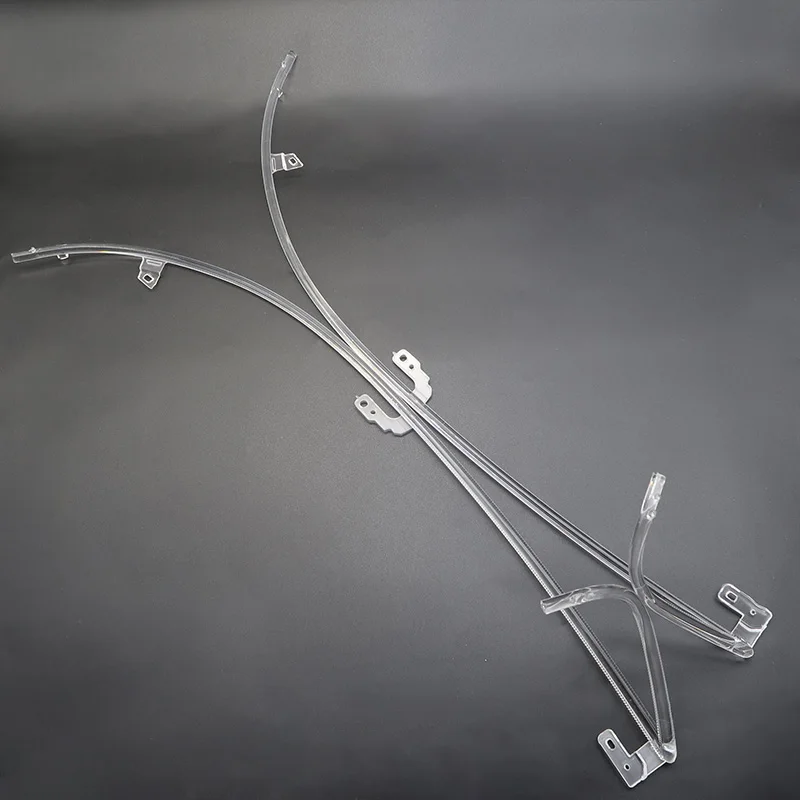 سيارة DRL ضوء دليل أنبوب المصباح عيون الملاك شرائط دليل الضوء لفورد مونديو 2017-2020 النهار تشغيل ضوء دليل