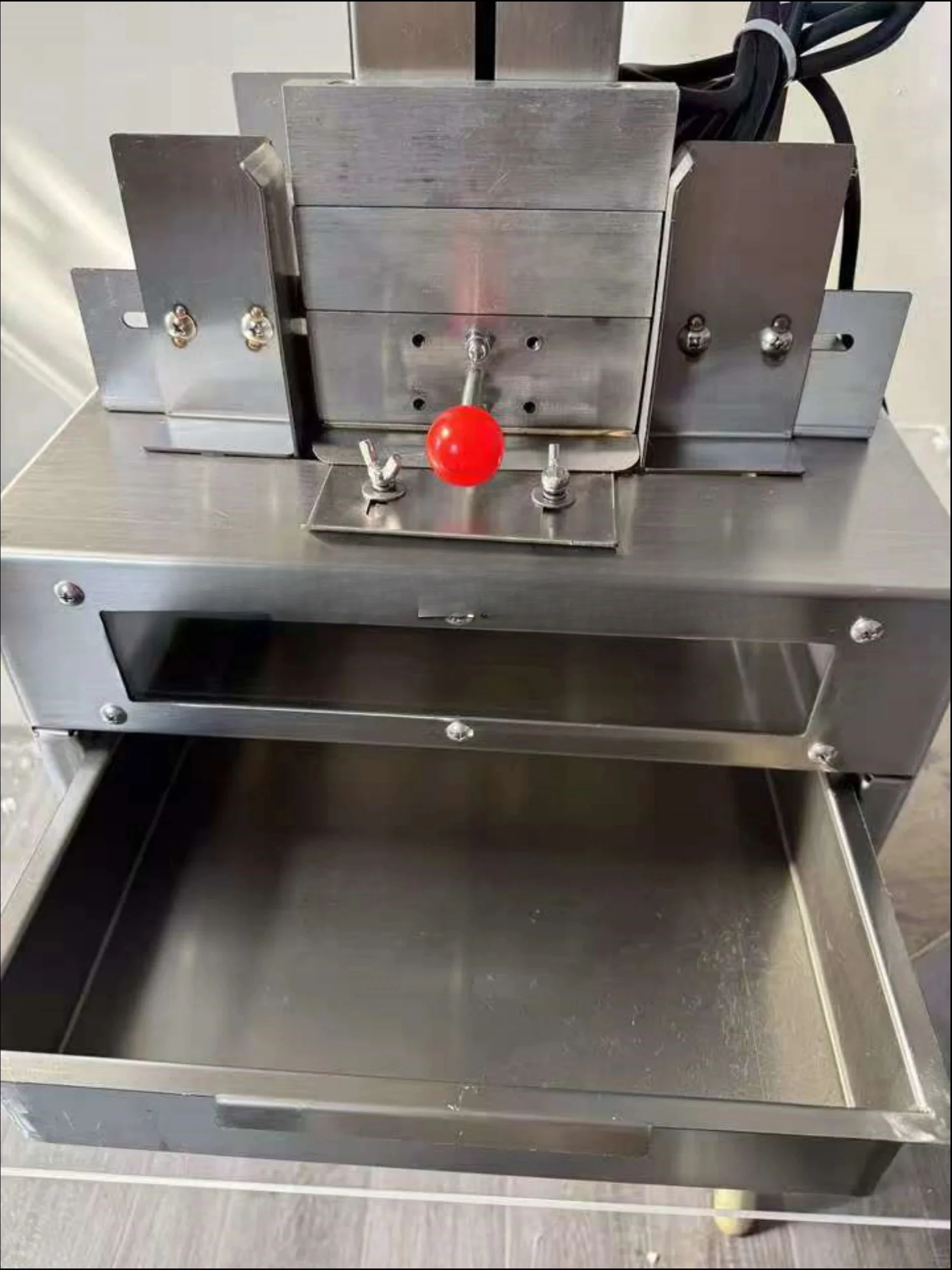 Commercial  Automatic Chocolate Bar Cutter & Crusher Chocolate Processing Machine  Auto Cutter, Grinder &  Scraping Machine