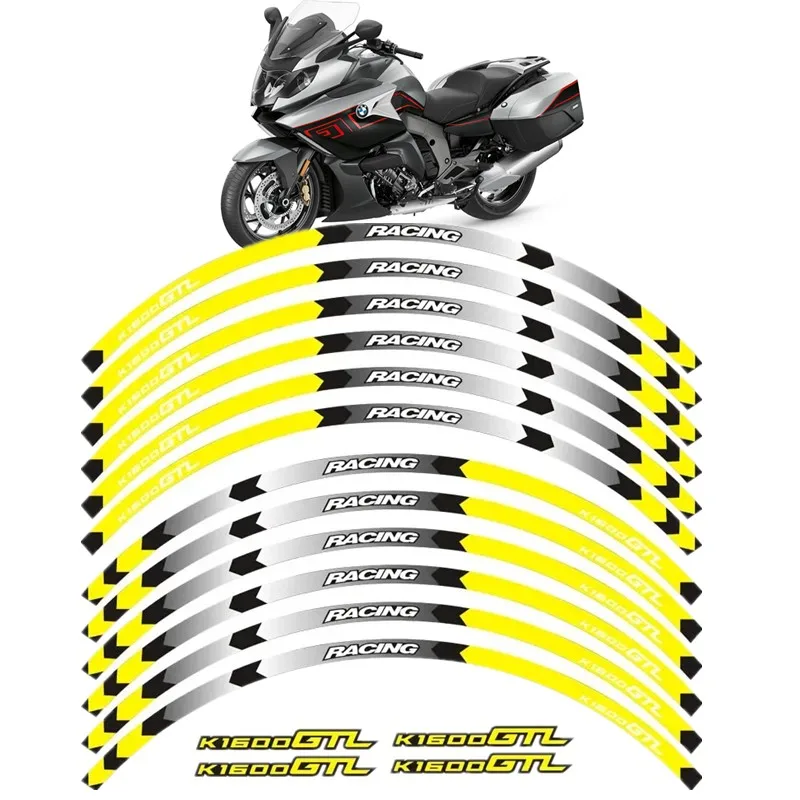 

Для BMW K1600GTL K1600GT детали мотоцикла контурное украшение колеса наклейка-C