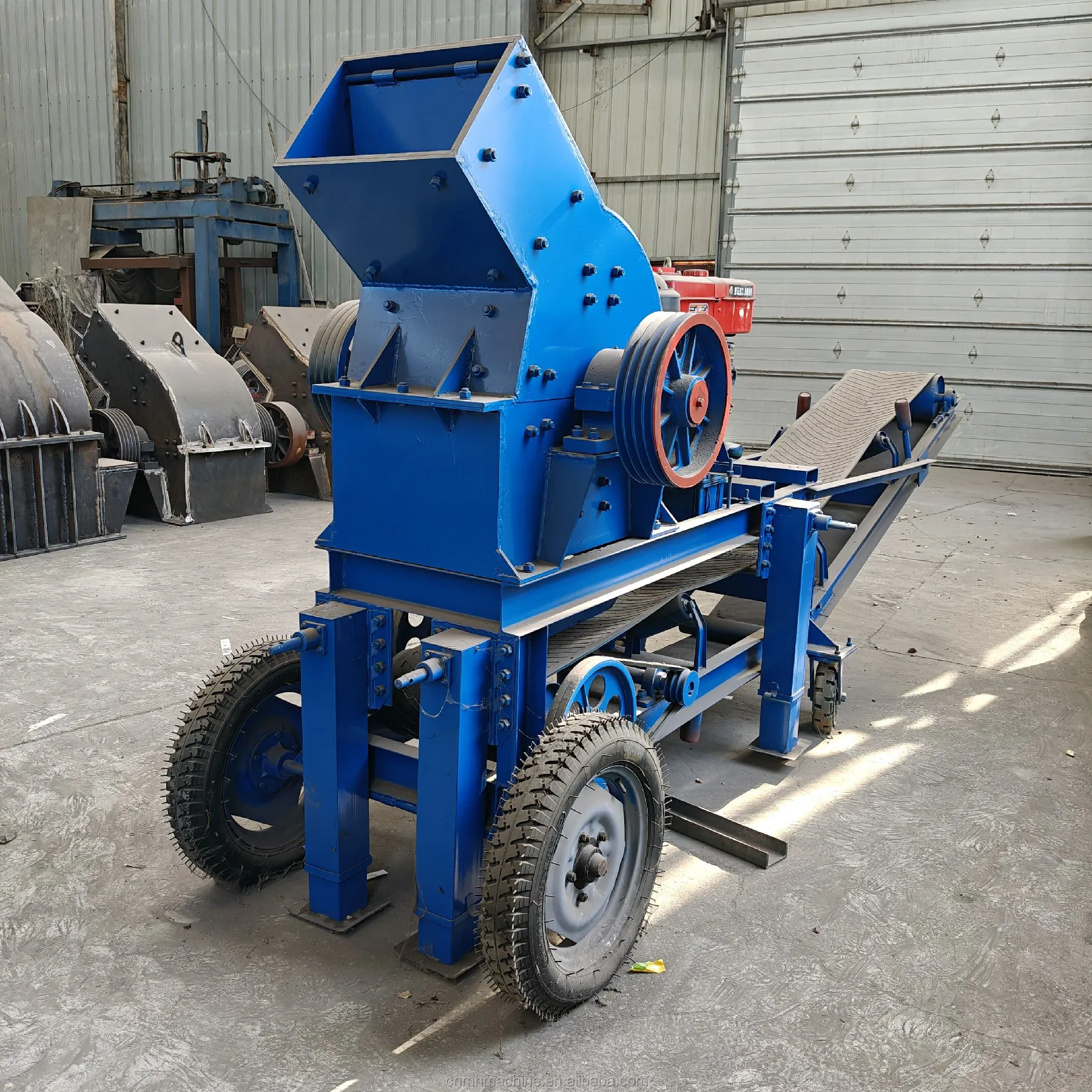 YG Customized Portable PC 200*300 Diesel Mobile Hammer Crusher Key Motor Component for Mining and Stone Crushing Steel