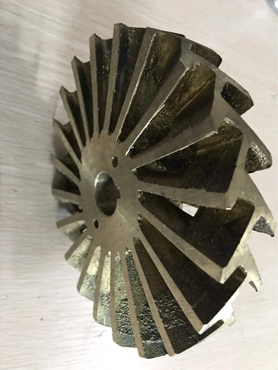 K19 zeewaterpompwaaier, koper