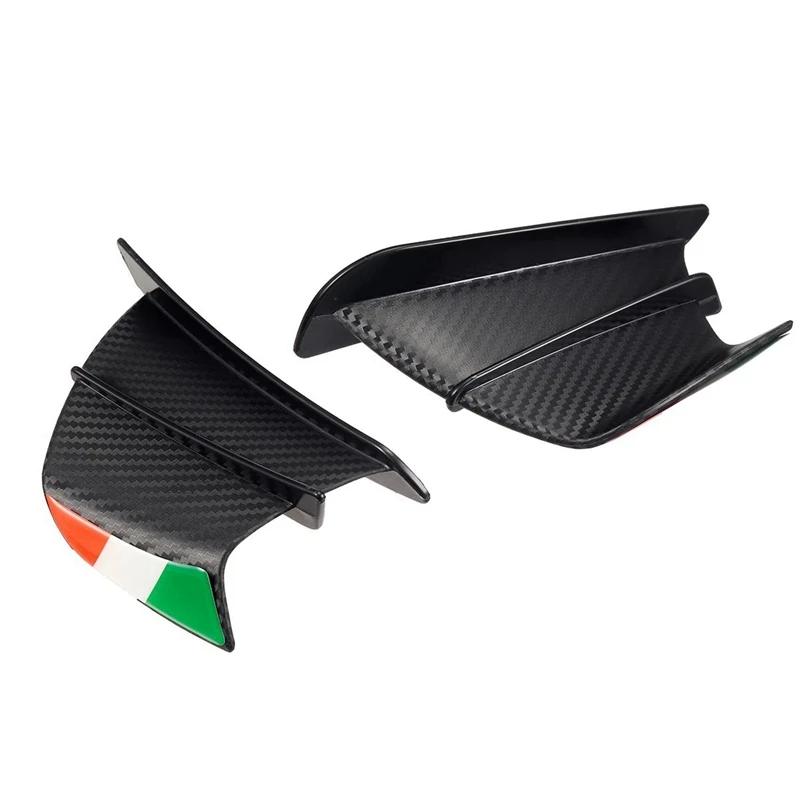 For Ducati Panigale Supersport Winglets Air Deflector Spoiler Aerodynamic Wing Spoiler for Ducati Monster 821 Dark Matte