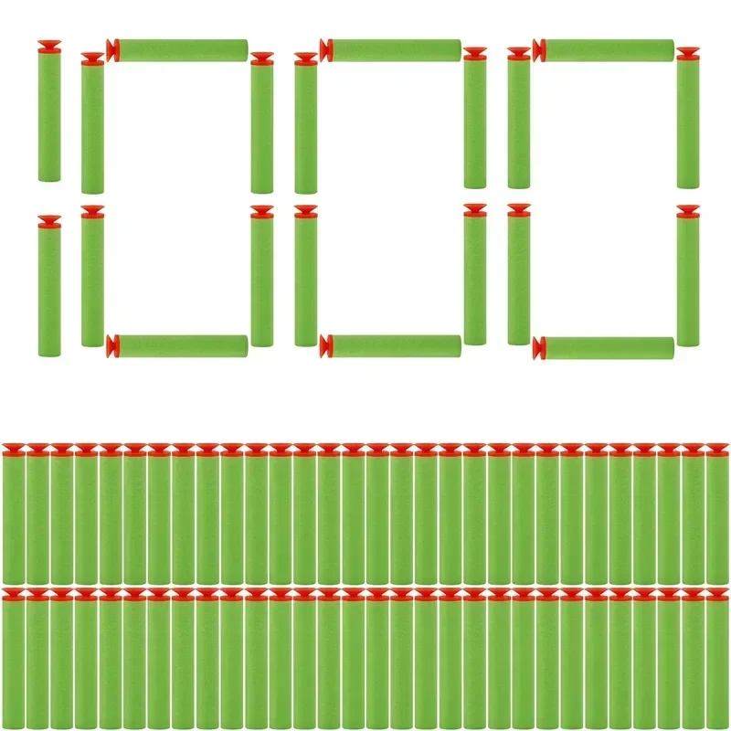 

Пули-присоски AGreen EVA Darts Strike, пенопластовые пули 7,2 см, сменные для игрушечных пистолетов Nerf N-strike Elite Series