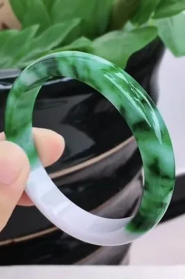 

Natural Myanmar Jade Jade 54mm-62mm bracelet Princess jewelry bracelet send mom send girlfriend gift