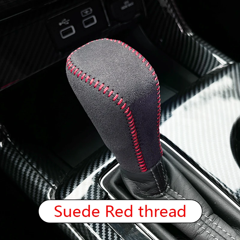 Sport Style Gear Lever Sleeve For Honda CR-V CRV 2023  Accessories Accord 11th Gen Civic Shift Leather Collar Car Interiors trim