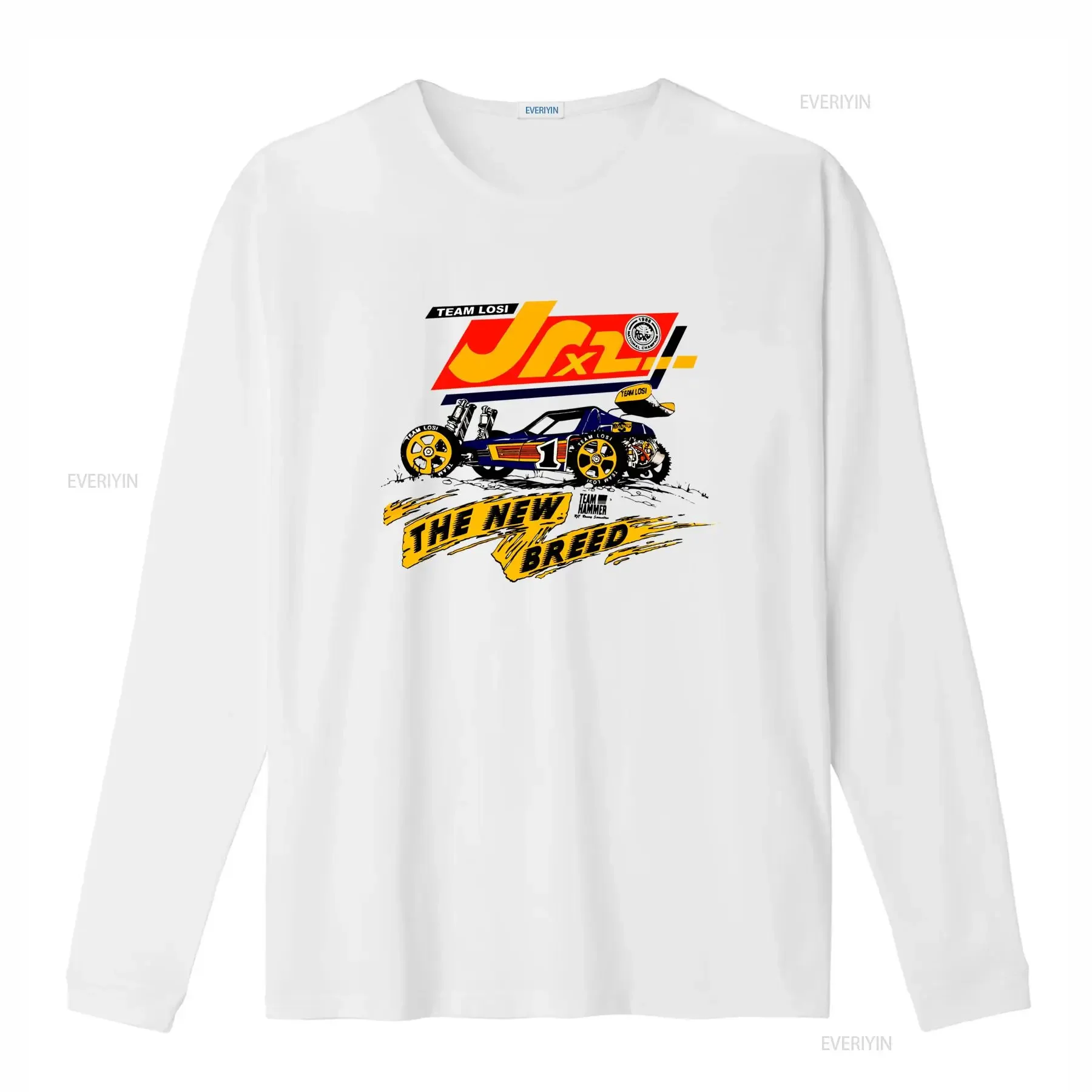 Vintage RC Buggy Team Losi JRX2 T Shirt The New Breed Available in 2XL 3XL 4XL 5XL Sizes vintage Washed homme Breathable