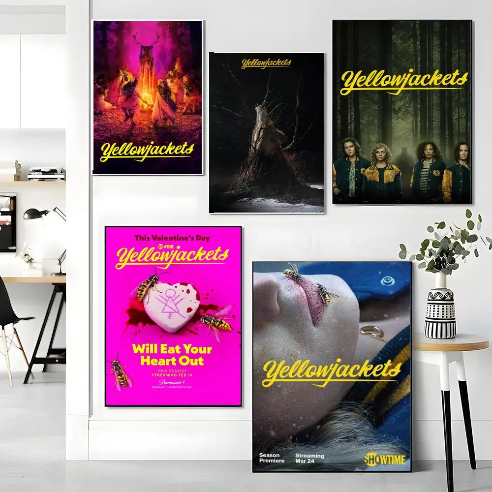 tv series Y-Yellowjackets-S Painting Calligraphy Artwork for Living Room Bedroom Office Home Decor