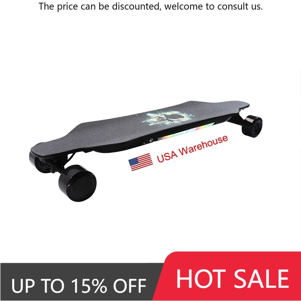 

Ready To Ship 900W Electric Longboard Cheap SUV Electric Skateboard With 10S3P 18650 Lithium Battery 24.6inch From China