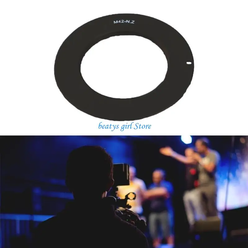 C7AB Industrial Grade M42 Lens Adapter Lens Converter for Mirrorless Camera Bodies