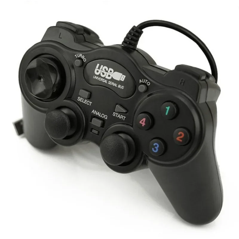 Mando con vibración USB 850, accesorios para consola de juegos, adecuado para PC, WinXP, WIN7, WIN8, WIN10, Etc.