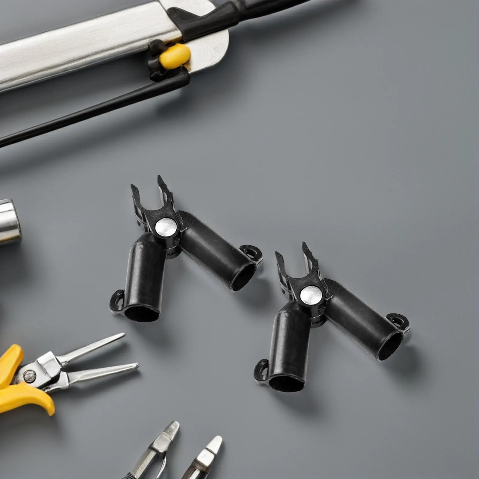 

10 шт. соединителей для садовых колышков из полипропилена, пластиковые зажимы для подвязки растений, регулируемые угловые фиксаторы для вьющихся растений и томатов