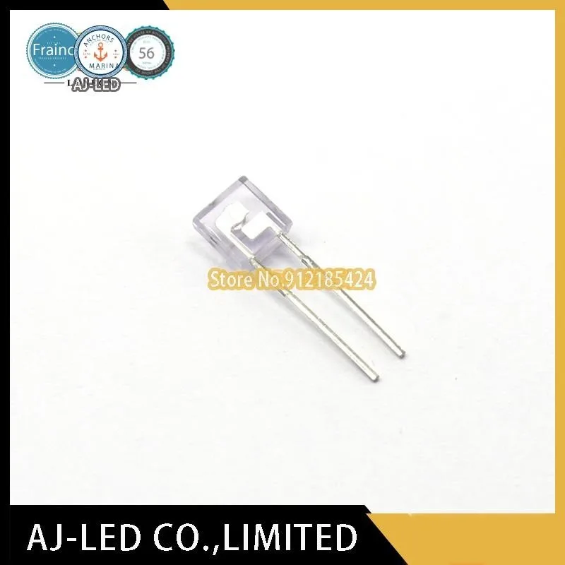 

100pcs/lot PT928-6C-F infrared receiver tube photodiode square side photoelectric crystal 940nm billion light