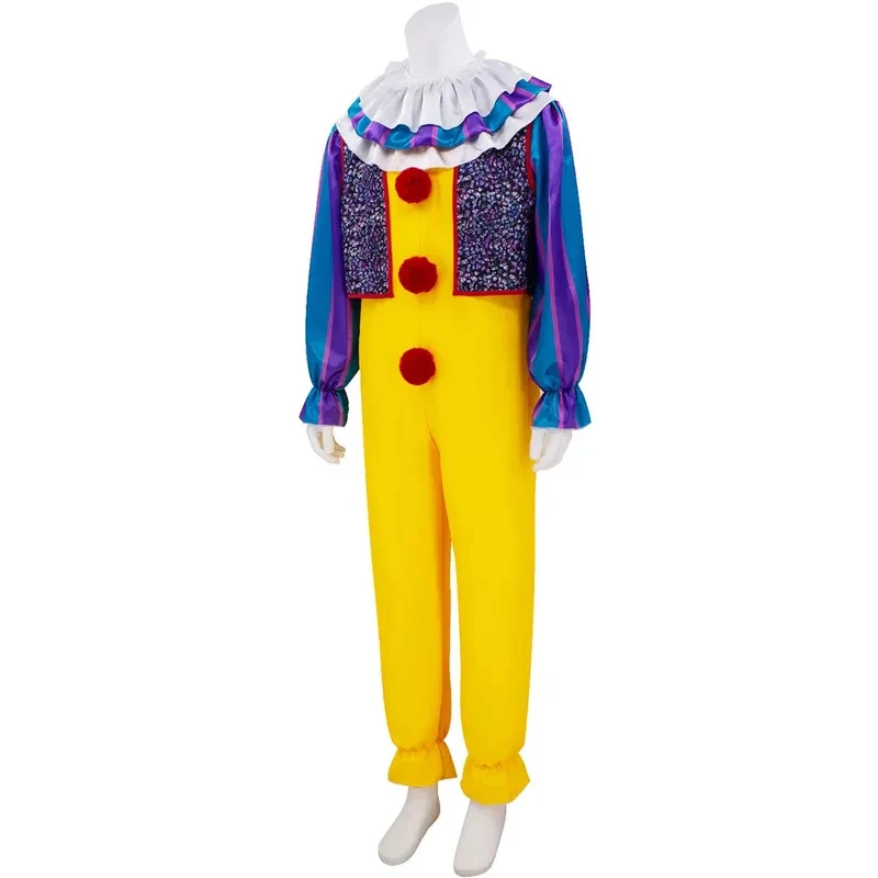 

Adult Men Horror Halloween Cosplay Clown Stephen Kin Outfit fg8'.