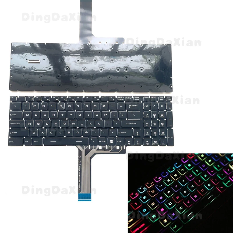 

Новая клавиатура с RGB-подсветкой для MSI GS75 GL75 GE75 GP75 GE65 GP65 GE63 GP63
