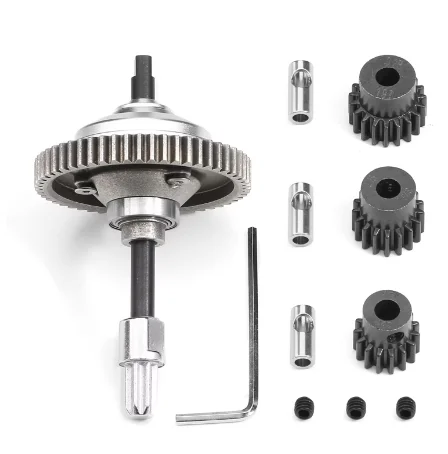 

Metal 6780 Complete Center Differential Kit 15+17+19T Pinion Gear for Slash 4x4 Stampede Rustler Hoss 4x4 Upgrade Parts