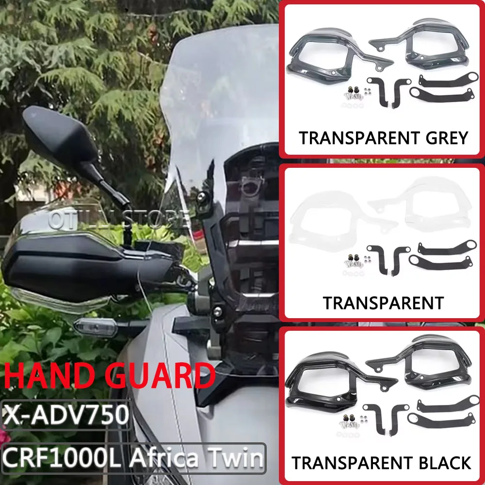 

For HONDA X-ADV 750 XADV750 CRF1000L Africa Twin 2016-2020 Motorcycle Handguard Hand Shield Protector Windshield For CRF 1000 L