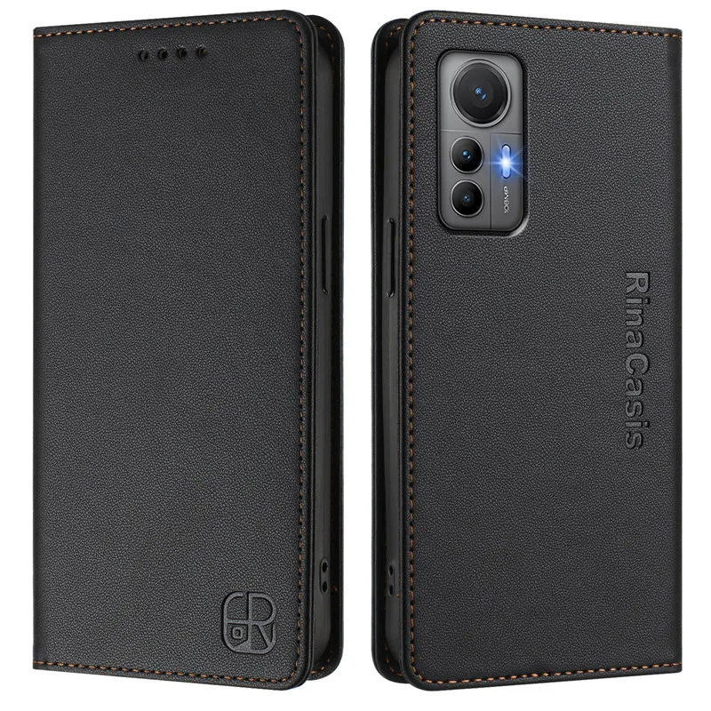Luxury Anti-thef Wallet Flip Cover Phone Case For Xiaomi 12T 11T 12S Mi 12 11 Lite 5G NE Leather Cases Magnet Solid color Coque