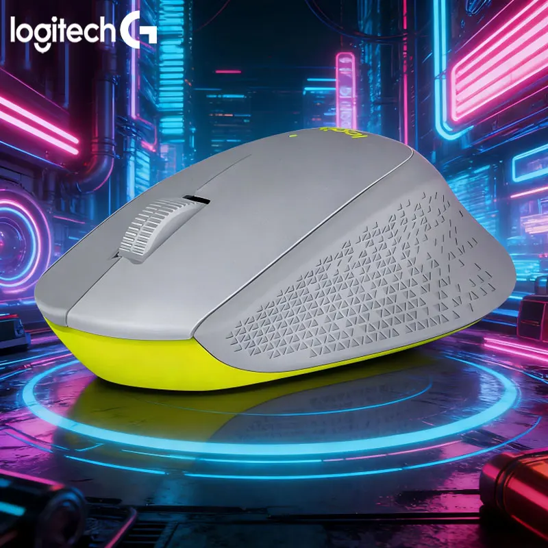 

Logitech M330 Ergonomic wireless silent mouse, dual mode for office and gaming, long battery life without stuttering,
