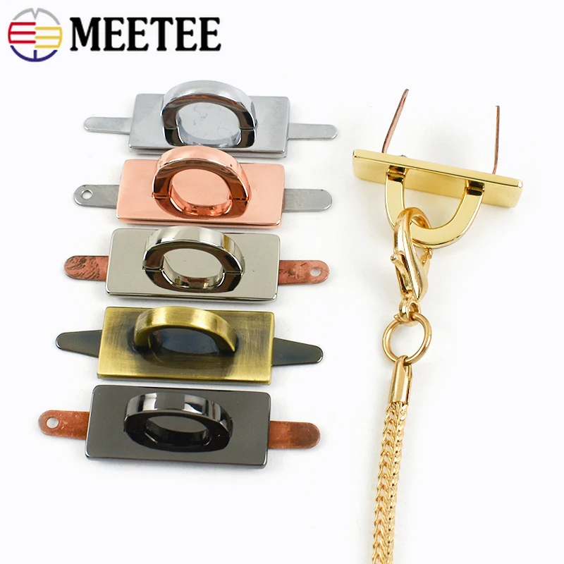 

4/8/10Pcs 10mm Metal Arch Bridge Buckles Bag Strap Side Clip Buckle D Ring Clasp Handbag Chain Connector Hook DIY Accessories