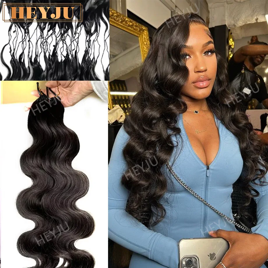 

Body Wave Human Hair Crochet Extensions Feather Invisible Knotless Pre Separated Crochet Human Hair For Braid