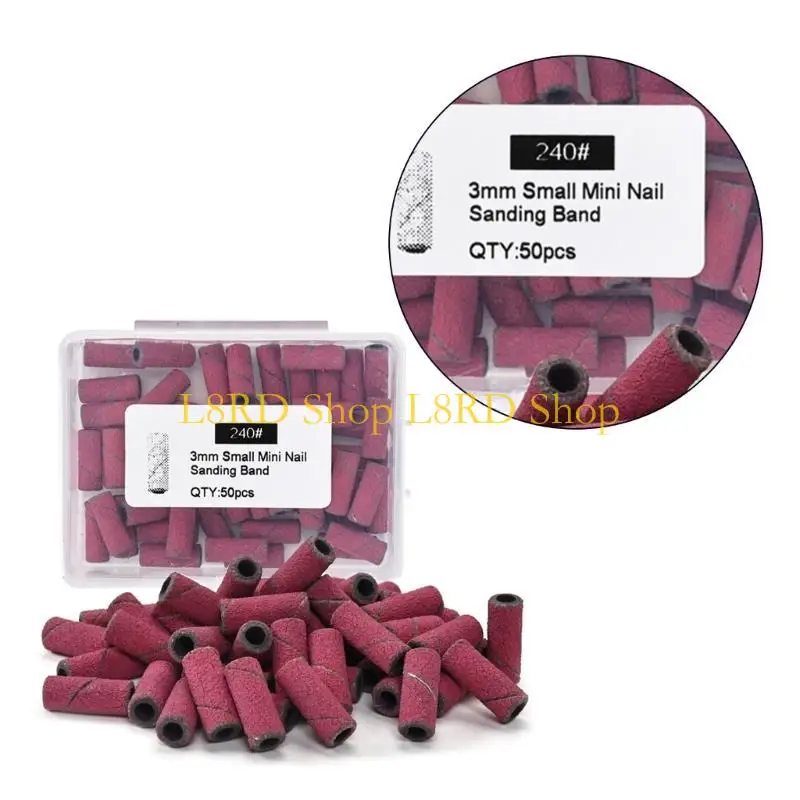 L8rd أظافر الأظافر نطاقات طحن حلقات الرمل لأدوات Manicure آلة الحفر الكهربائية