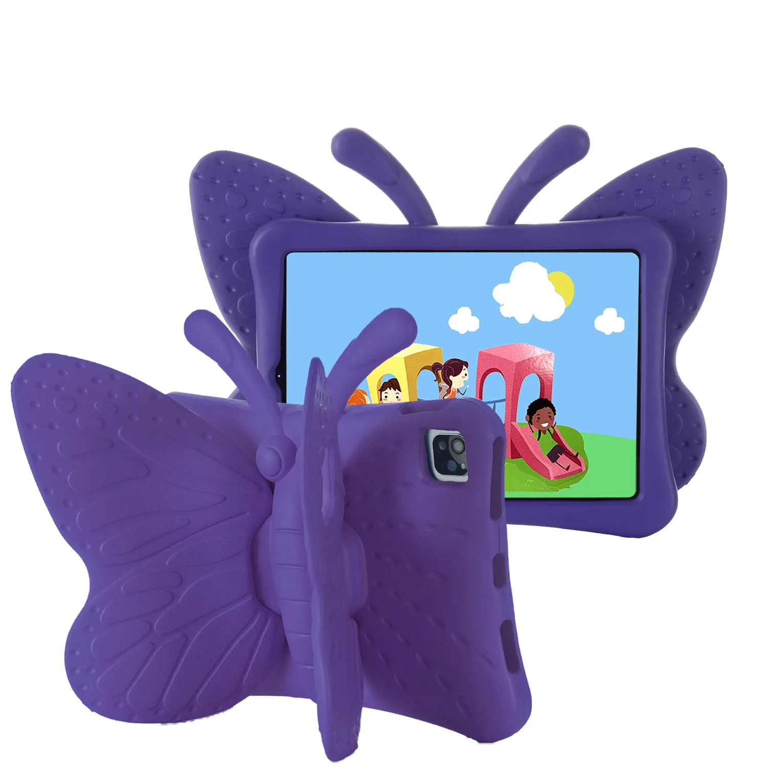 Cute Cartoon 3D Butterfly Case for iPad 10.9 2022 Air 5 4 Pro 11 Kids EVA Cover For 9.7 10.2 10.5 inch Mini 6 5 4 3 2 1 Shell