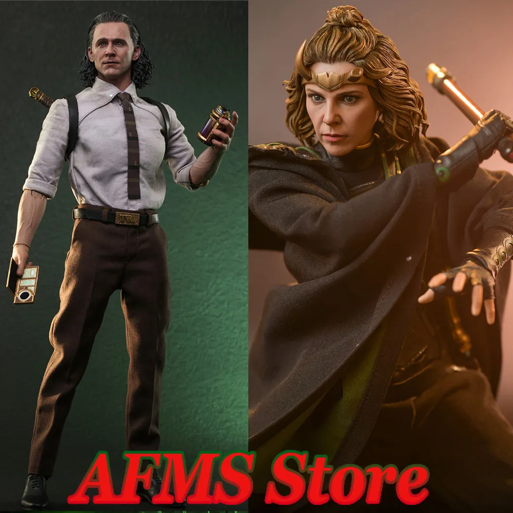 

Горячие игрушки TMS061 TMS062 1/6 Scale Soldier Loki Tom Hiddleston Enchantress Sylvie Lushton Полный набор 12-дюймовая экшн-фигурка Модель игрушки