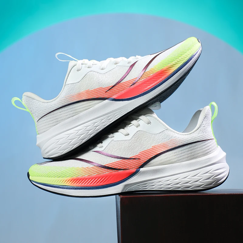 Zapatillas de deporte informales para hombre, zapatos de tenis de lujo, transpirables, mocasines de moda para correr