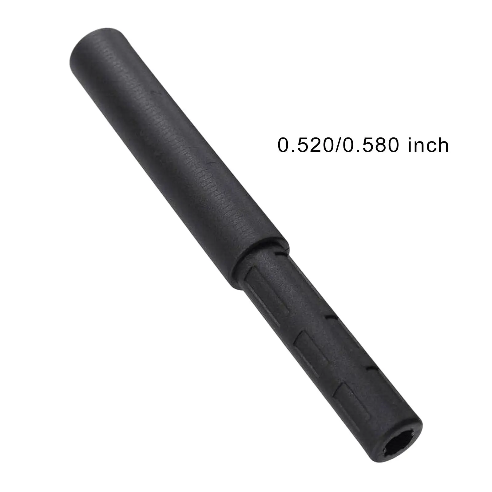 Black Golf Club Shaft Extension Premium Carbon Fiber Extends Shaft up to 3\