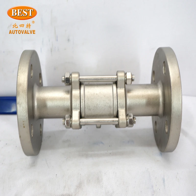 Q43 Series Three-piece Type Carbon Steel, Stainless Steel Forged Steel Ball Valve