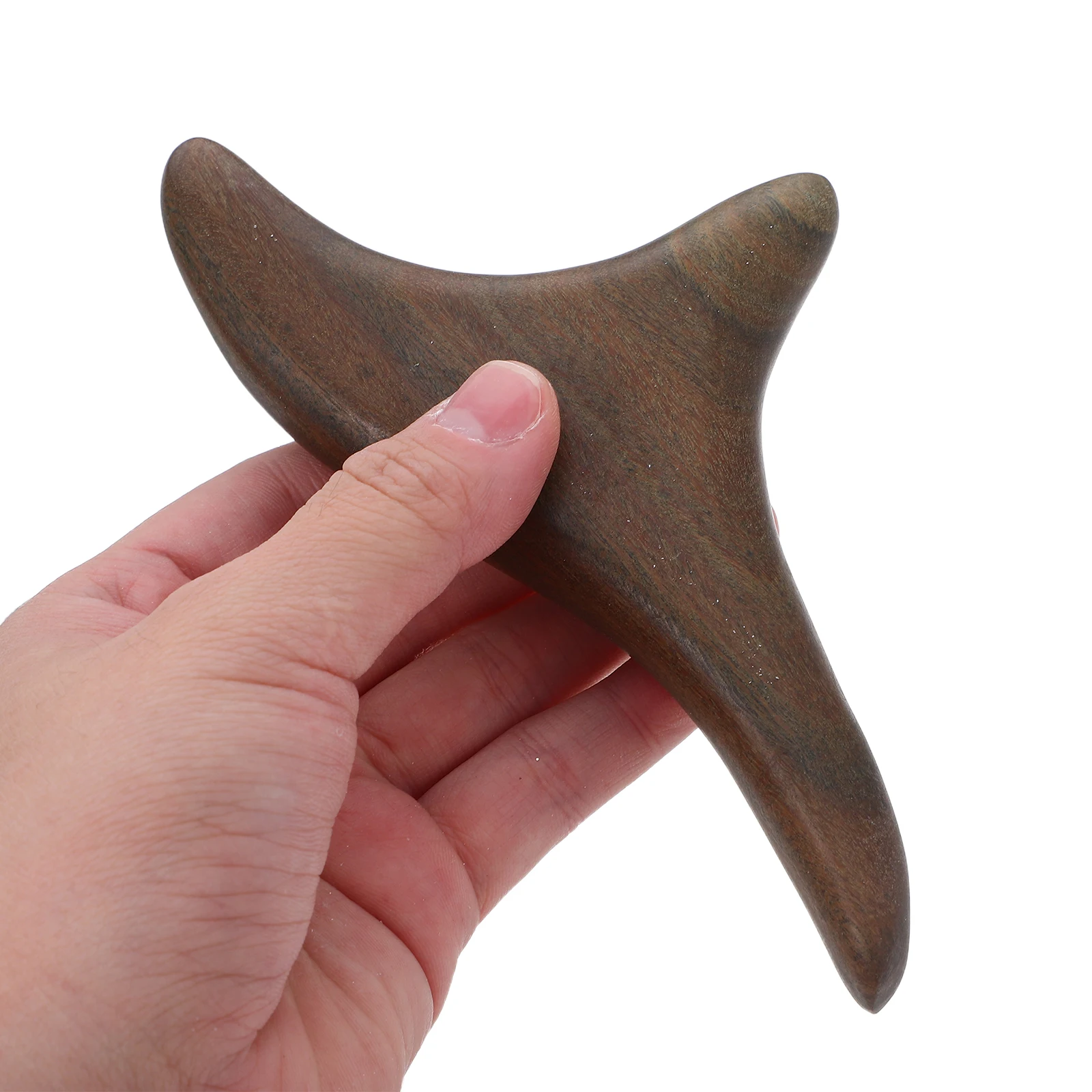 

1 set 1 Set Green Sandalwood Foot Massager: Triangular Wood Acupoint Massage Stick For Portable Foot Therapy Manual Gua Sha Body