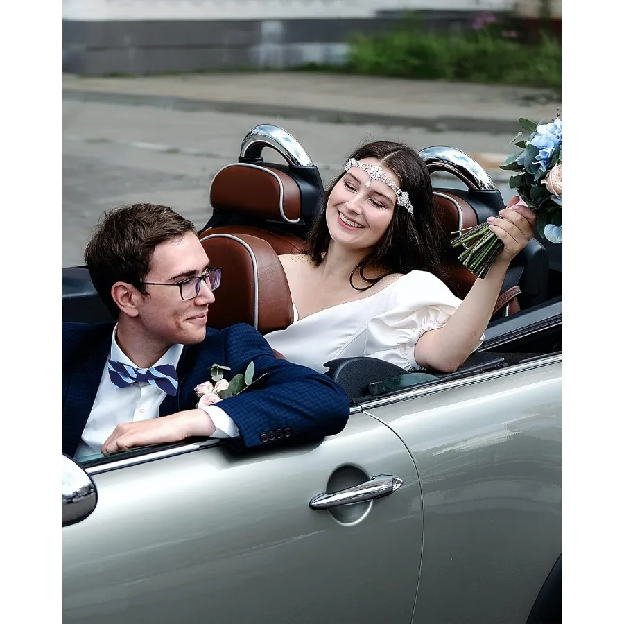 Set sfuso di 48 eleganti papillon prelegati con fascia da collo regolabile per uomo, perfetto per eventi formali, feste di matrimonio e busine