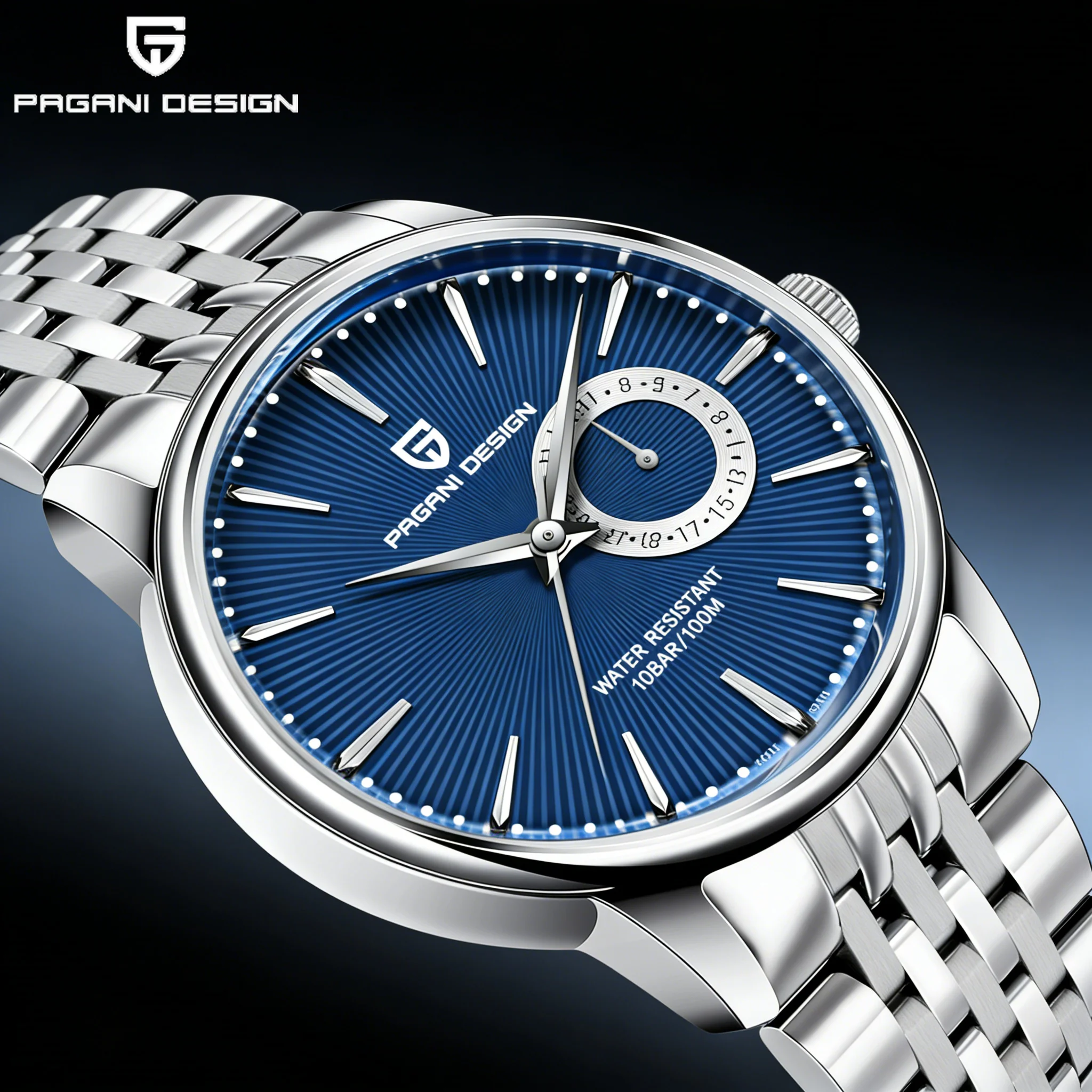 

Мужские минималистичные кварцевые часы Pagani Design 2026 PD1654 — элегантный аксессуар для современных джентльменов, премиальные часы для мужчин.