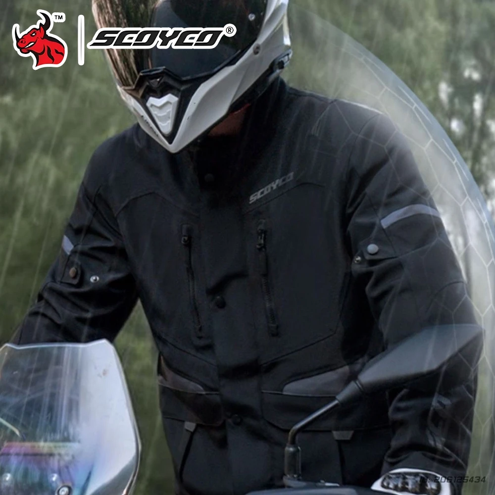 

Motorcycle Anti Fall And Warm Riding Clothes All Season Universal Polyester Fiber Material Travel Off-road Riding Clothes