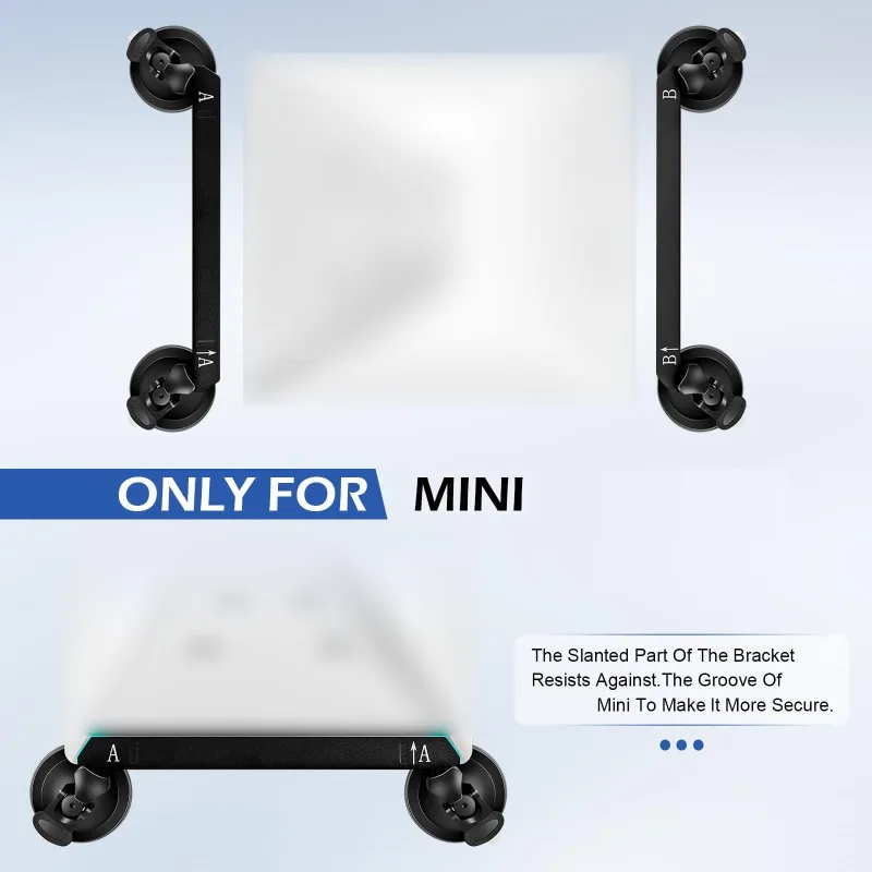 Amazon AB car mini suction cup bracket mini is suitable for V3 generation V4 generation bracket adjustable third generation base