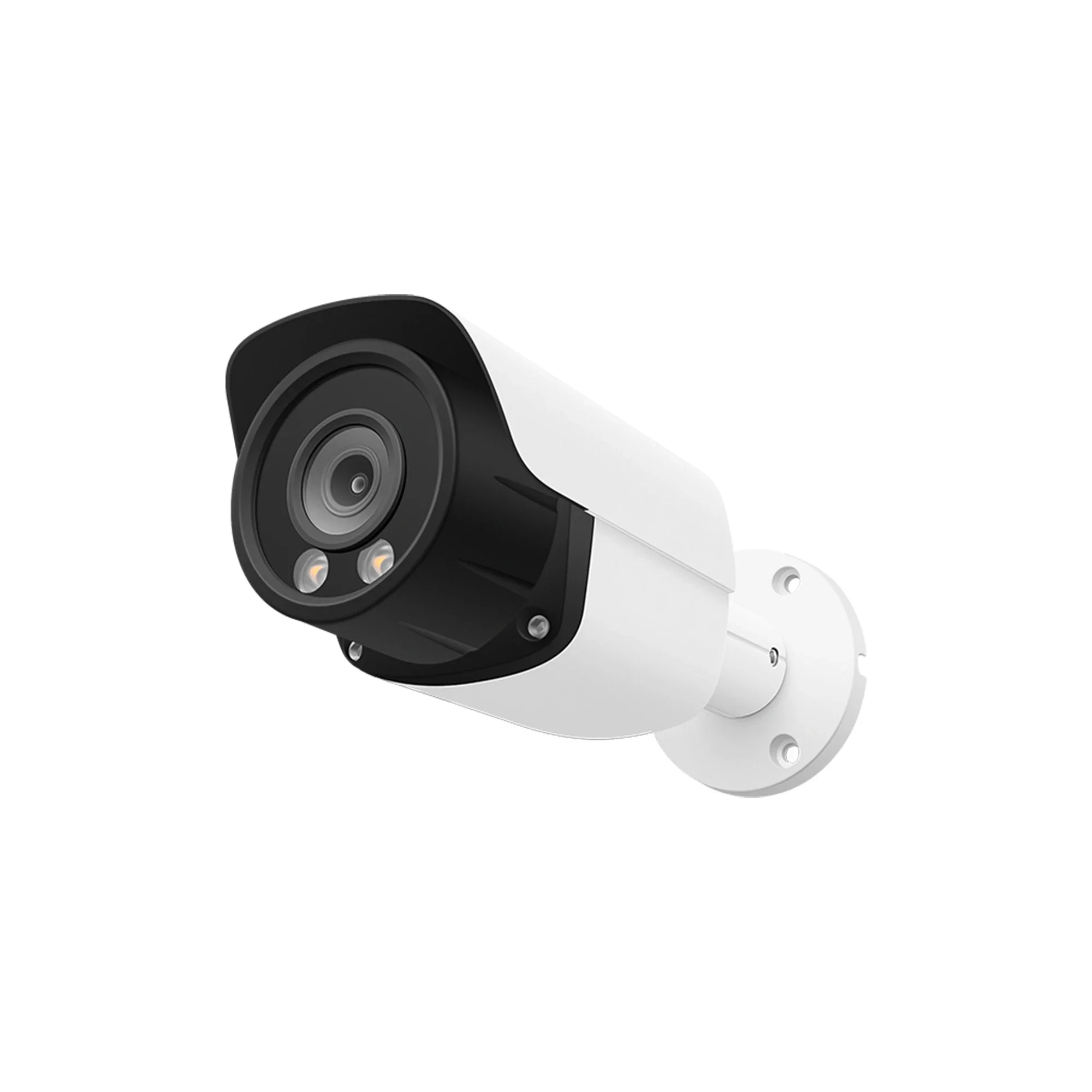 2026 8MP 4K Smart Color Night Bullet Outdoor Security IP Camera Built-in Mic. Face Detection Line Crossing Human/Vehicle Detecti