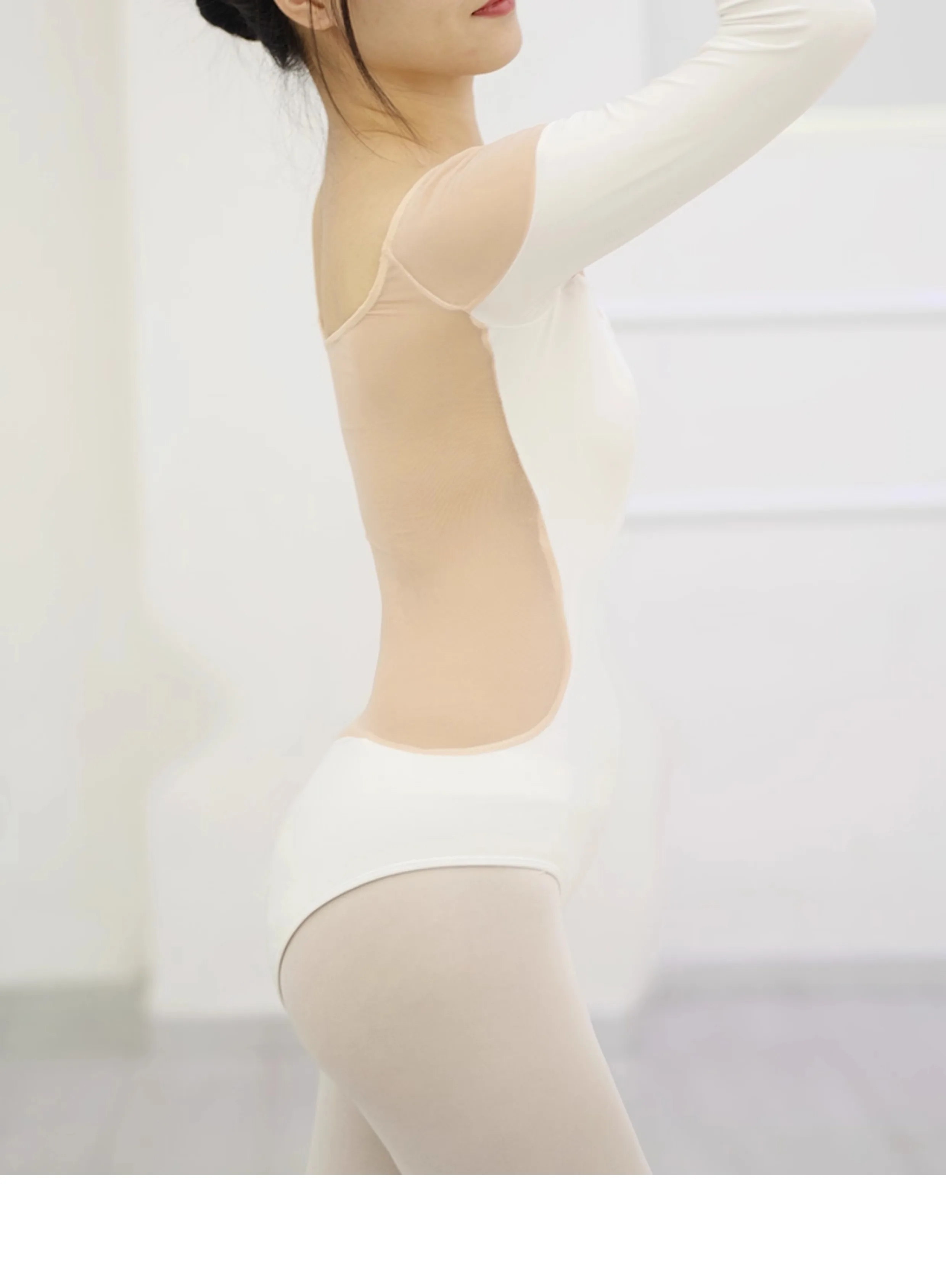 Collant de prática de balé manga longa vermelho e verde adulto feminino corpo moldar treinamento básico yoga roupa de dança de uma peça