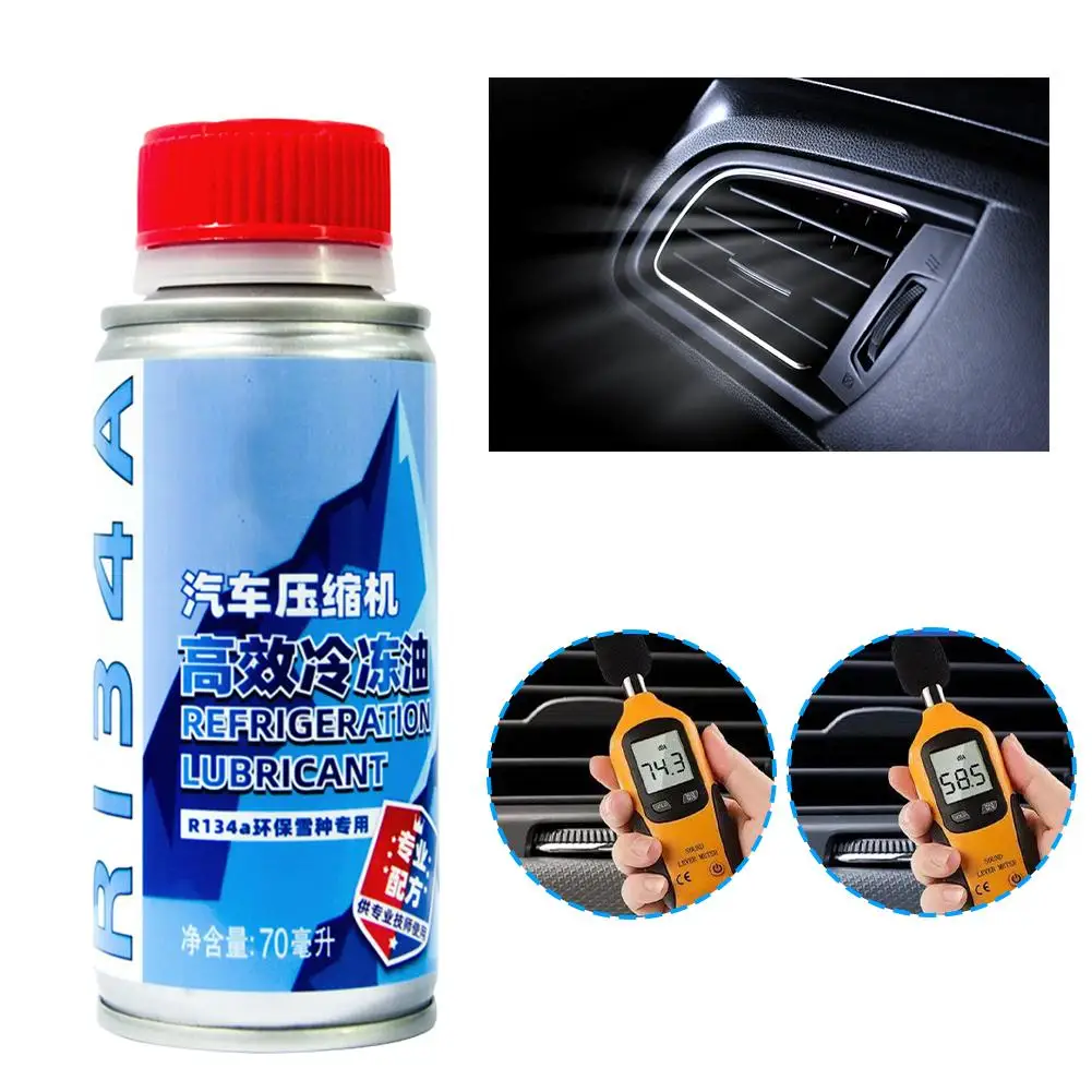 

70ML Automotive Air Conditioning Compressor Refrigeration Oil For Car Truck Car Styling Efficiency Special Lubricant Car St A9F8
