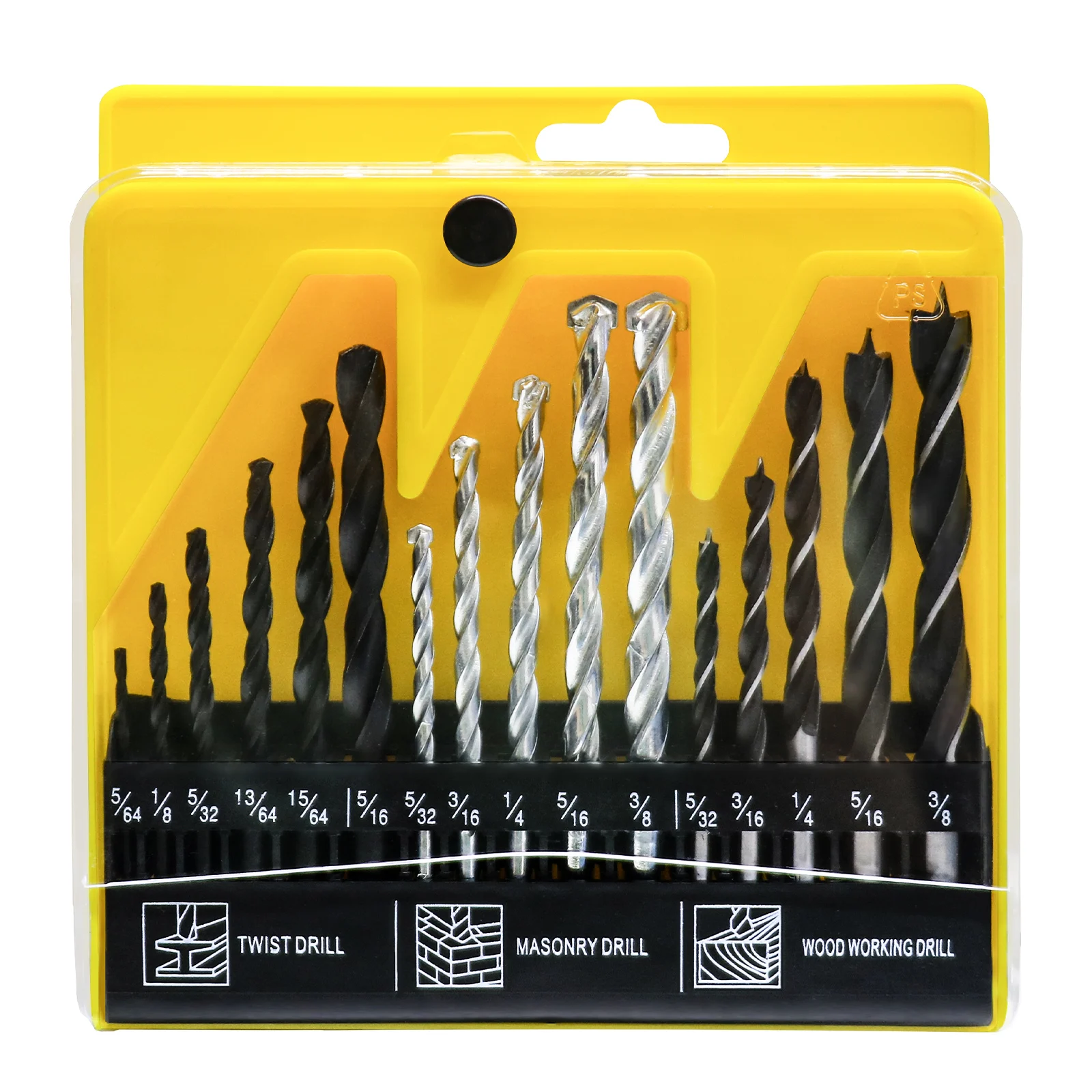 

Набор спиральных сверл, смешанные и подходящие, деревообрабатывающие и твердосплавные сверла по металлу, ручные сверла по бетону, кольцевые пилы