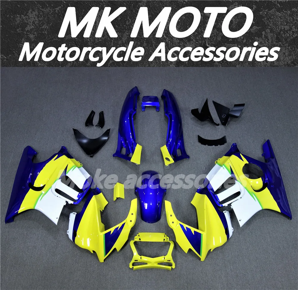 

Moke moto Motorcycle Fairings Kit Fit For Cbr600f F3 1995-1996 Bodywork Set High Quality ABS Injection NEW Yellow Blue