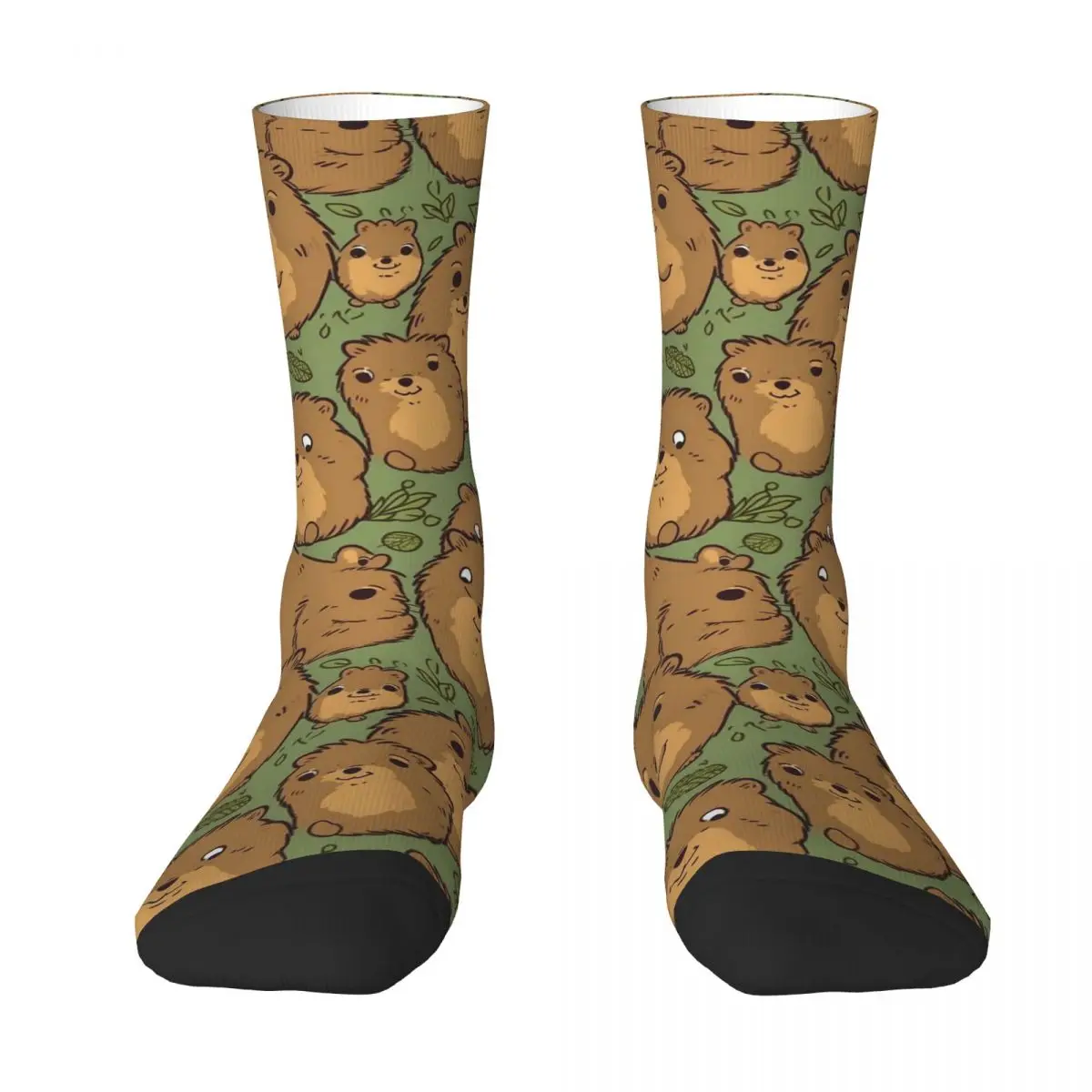 

Quokka Quirky Pattern Socks Harajuku Super Soft Stockings All Season Long Socks Accessories for Unisex Birthday Present