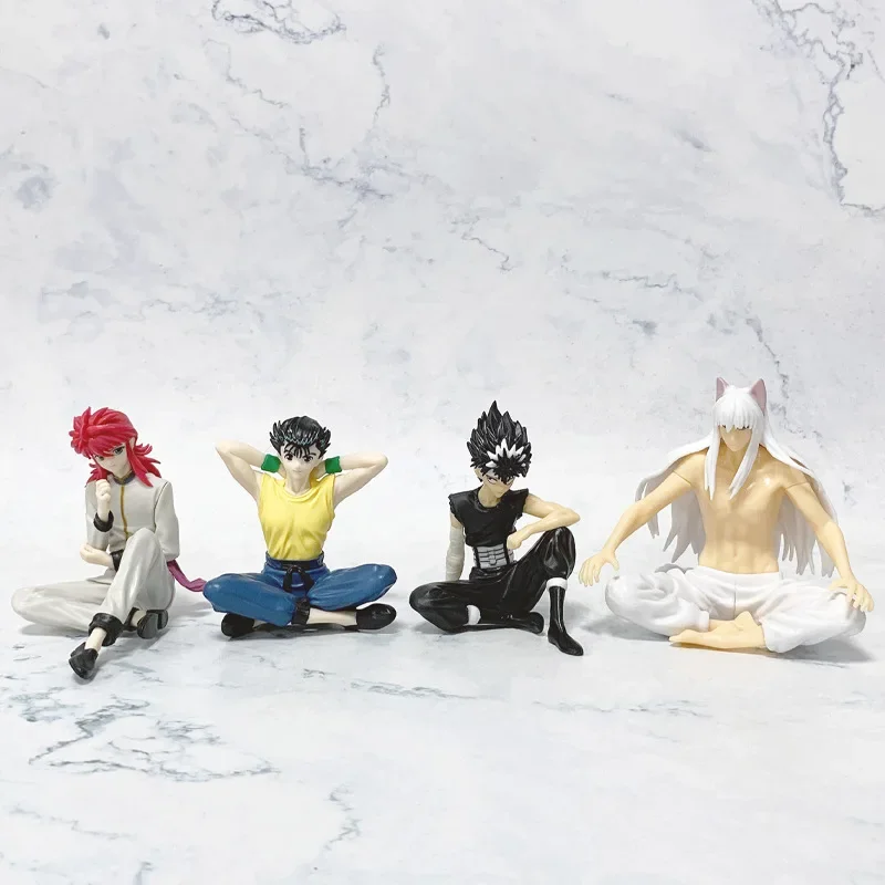 أنيمي يو يو هاكوشو يوكو كوراما 10 سنتيمتر الشكل-كوراما الجلوس الموقف المعكرونة سدادة لعبة مجسمة دمية عمل الشكل تحصيل