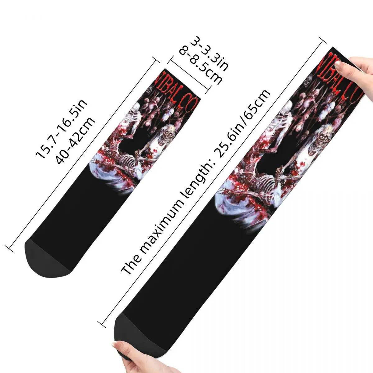 Cannibal Corpse Heavy Metal Band Socks Merchandise For Men Women Soccer Socks Warm Best Gift Idea