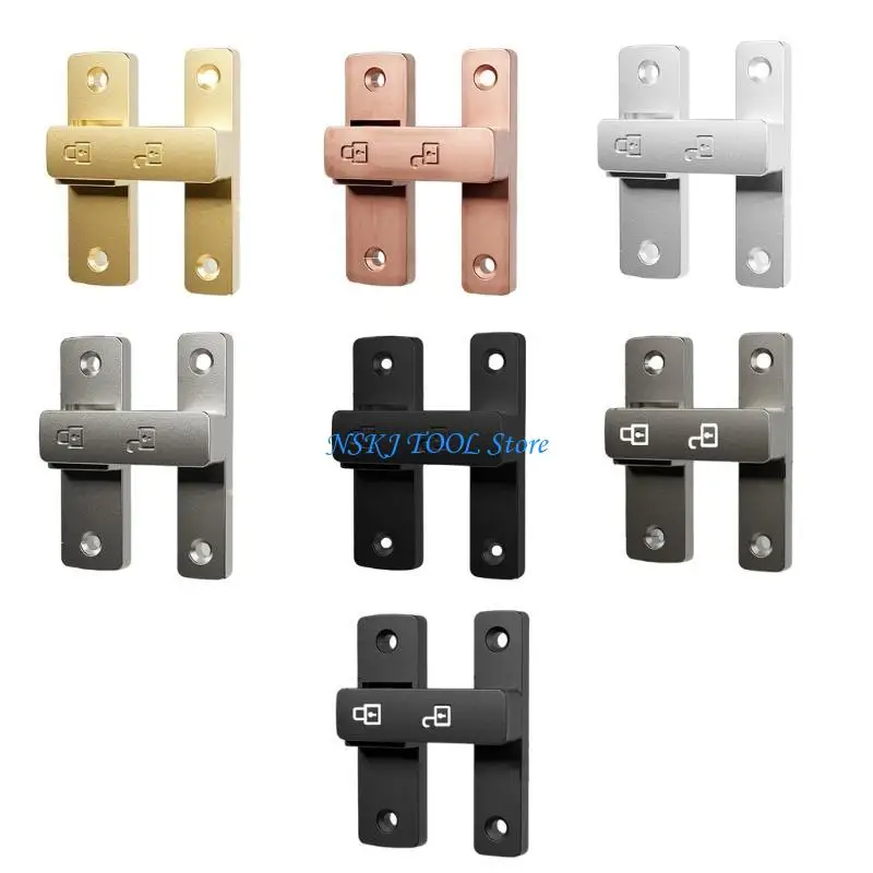 L8RC Portable Designs Door Latches for Convenient Use in Multiple Space Installion