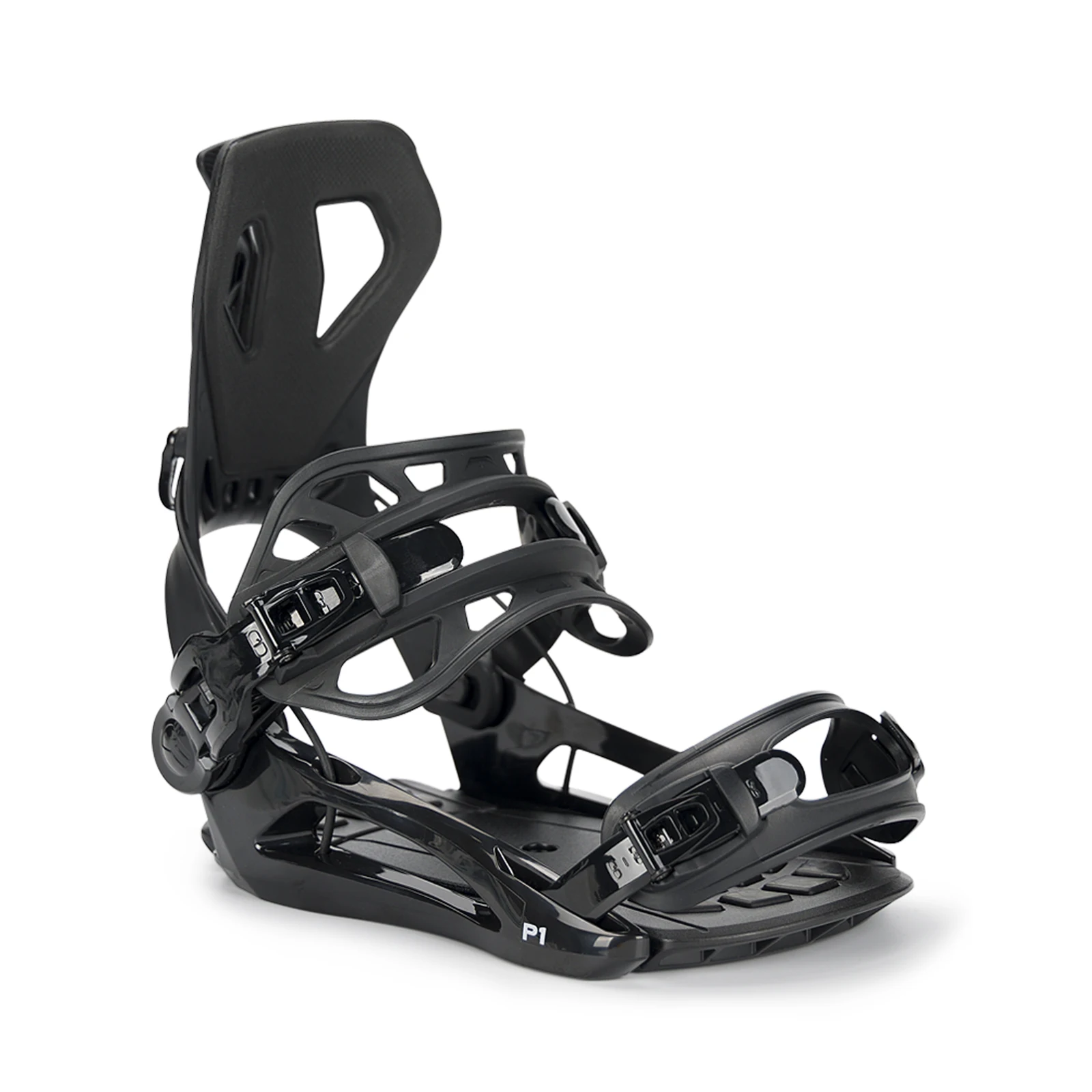 Beginner-Friendly Snowboard Bindings – TERROR P1-360 Step-In System, Lightweight Fiberglass, EVA Base, Durable Multi-Color