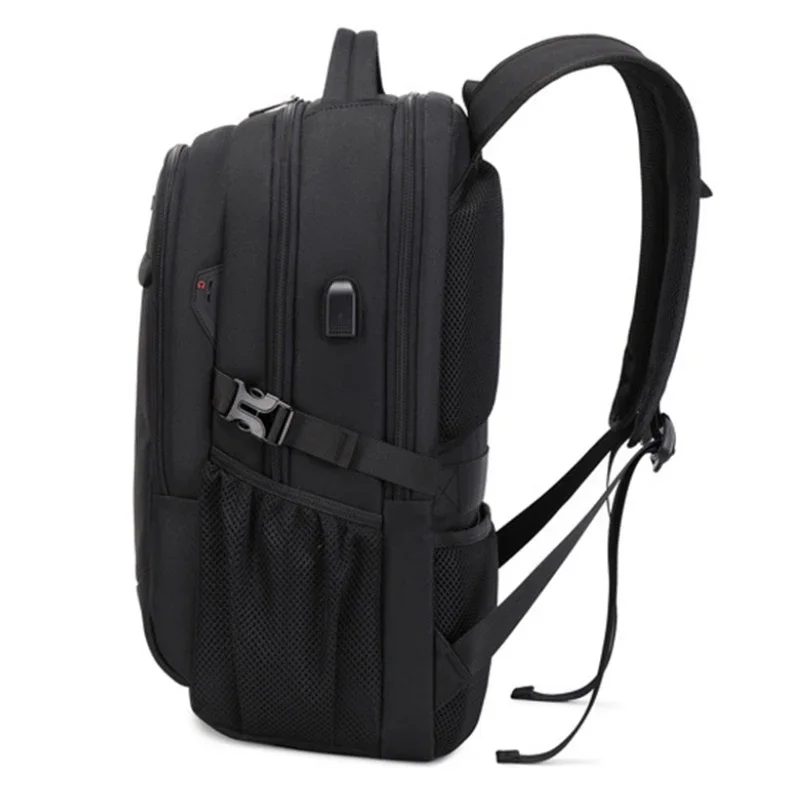 Mochila para ordenador portátil de 17,3 pulgadas para hombre, Mochila de viaje de gran capacidad, Mochila de negocios multifunción, Mochila Oxford