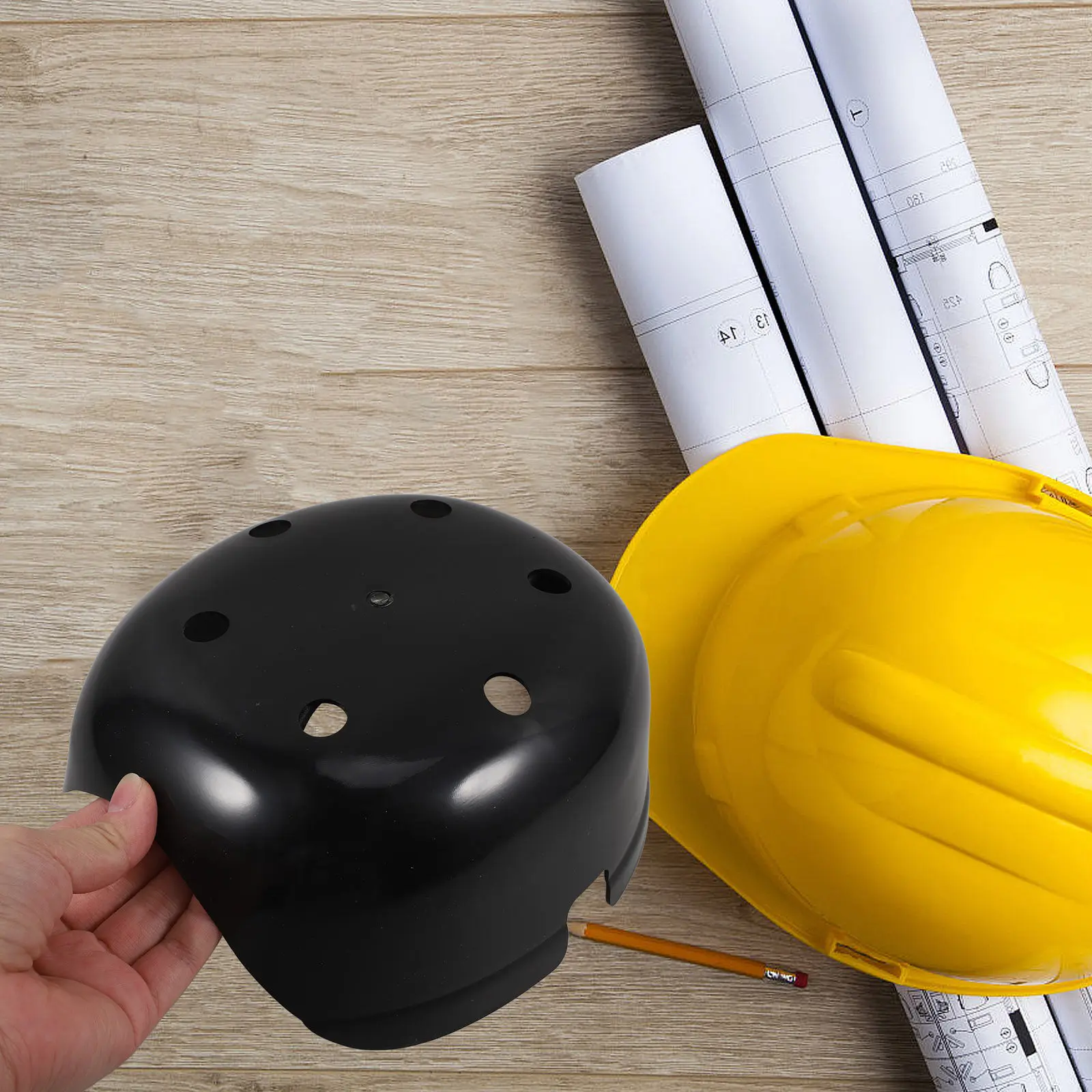 

Bump Cap Insert for Baseball Caps Universal Fit Lightweight Breathable Inner Shell Protective Work Hat Liner Full Head Safety