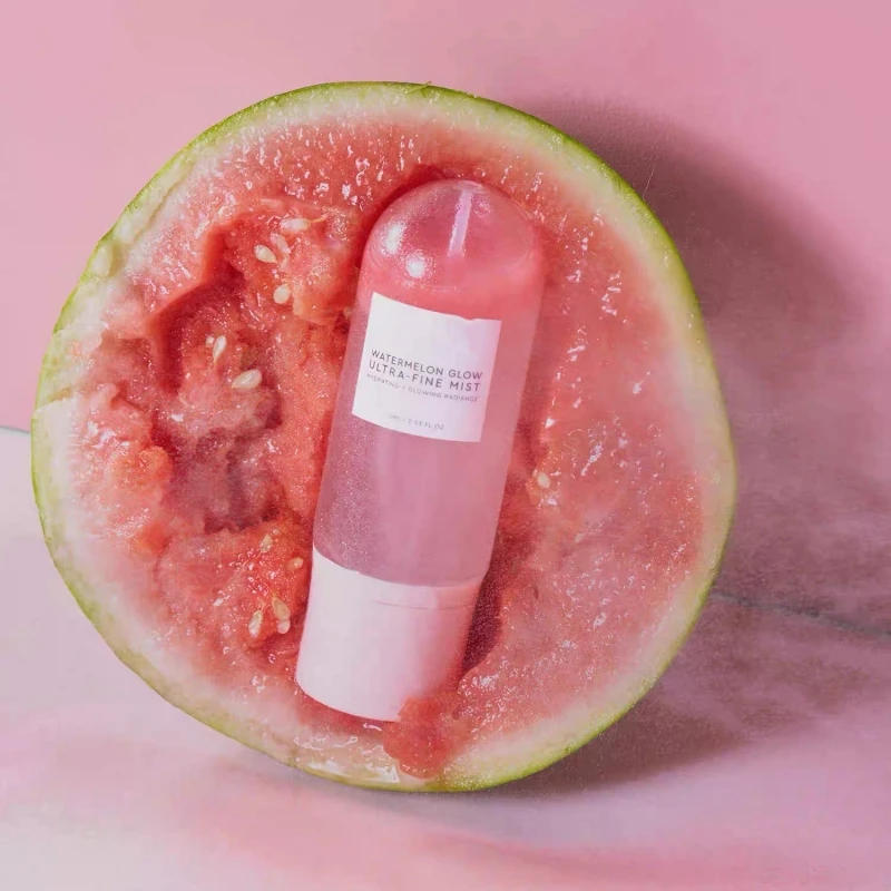 

Watermelon Facial Spray Watermelon Hydrating Mist Moisturizing Hyaluronic Acid Refresh Brighten Dry Skin Gentle Care Tight