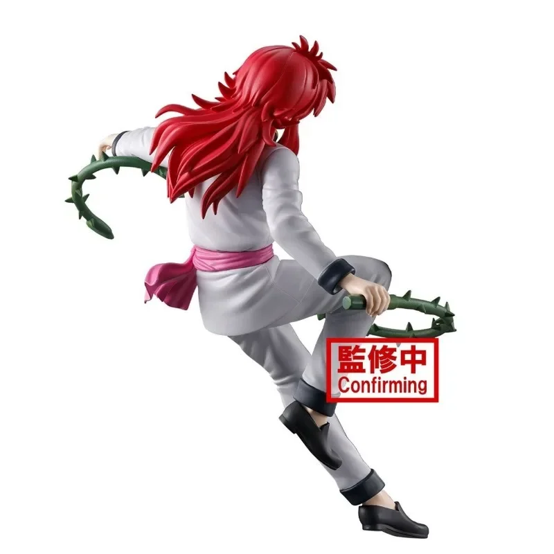 Bandai ในสต็อก Original BANPRESTO YuYu Hakusho อะนิเมะ-Dark Tournament Kurama- Action Figures ของเล่นสะสมของขวัญเด็ก