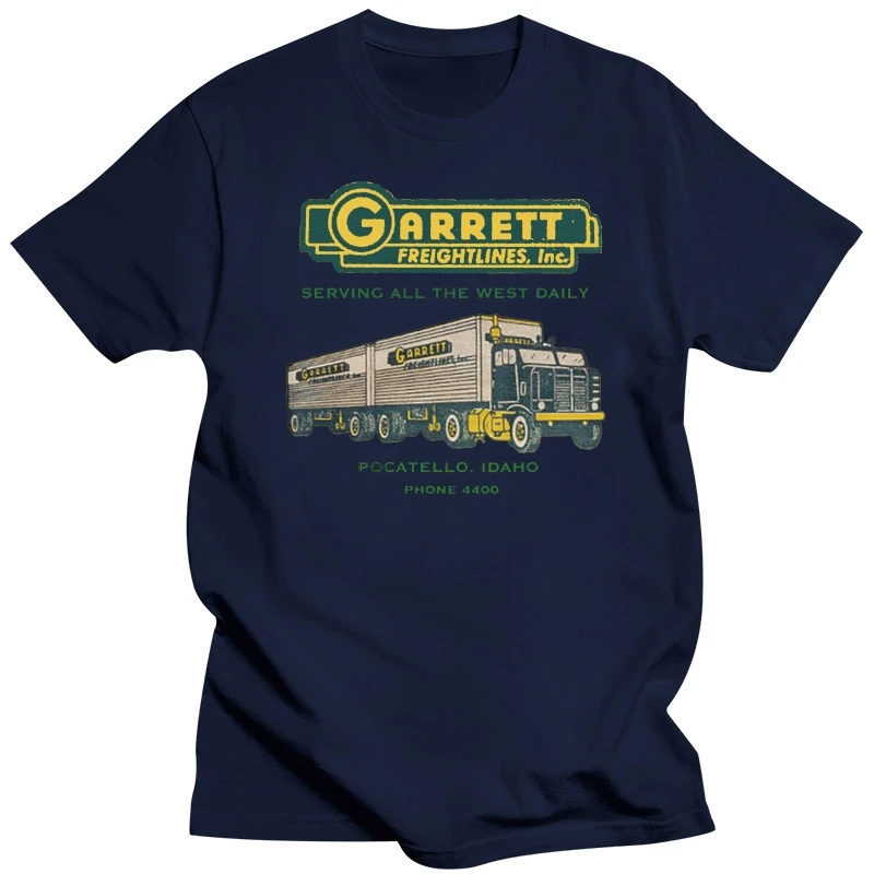 2019 Printed Men T Shirt Cotton Short Sleeve  Garrett Freightlines_ Inc. T-Shirt  Women tshirt